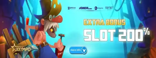 Agen Slot Online Extra Bonus 200%