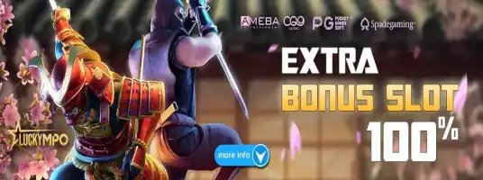 Bandar Slot Online Indonesia Extra Bonus 100%