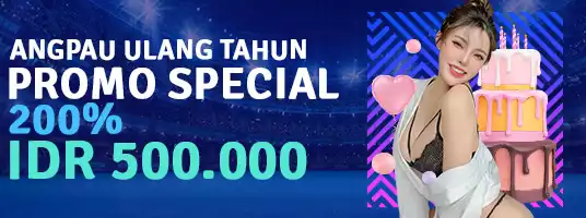 ANGPAU ULANG TAHUN PROMO SPECIAL 200%