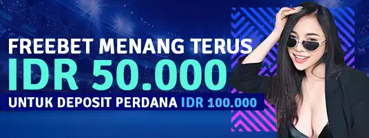 WELCOME FREEBET 50.000 FOR ALL GAMES