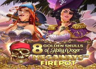 8 Golden Skulls Of The Holly Roger Megaways™